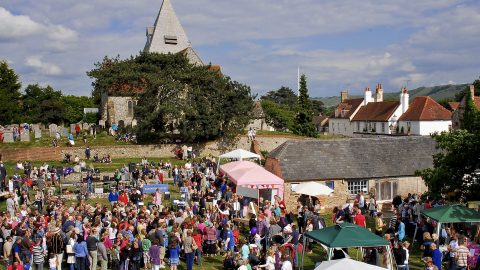 Ditchling Fair Day - Village Green